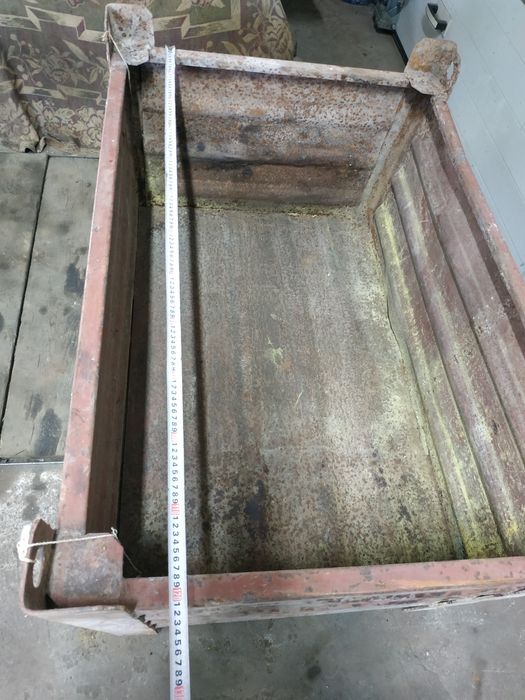 Ящик металевий 120*80