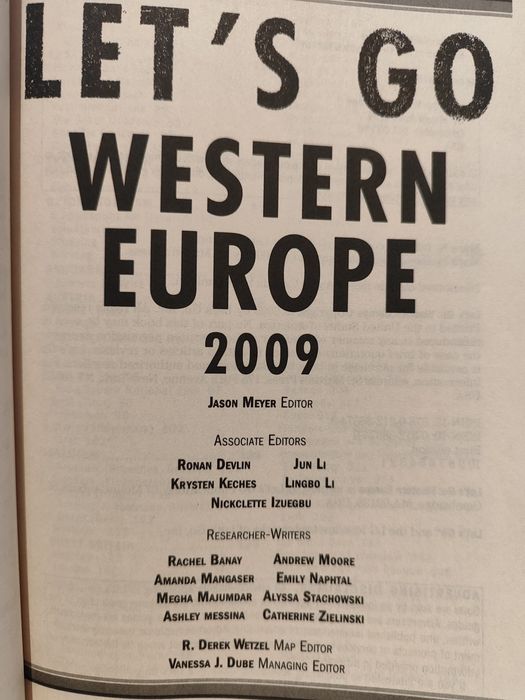 Guia de Viagem para a Europa Ocidental - Western Europe ON A BUDGET