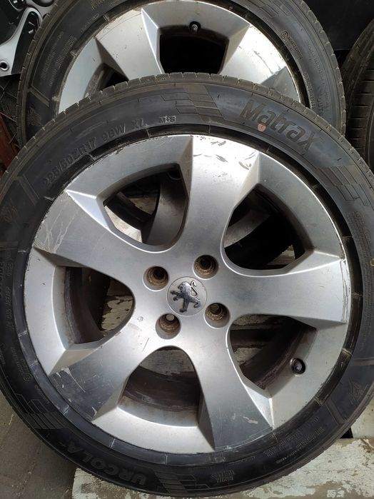 4x felgi alu R17 4x108 Peugeot 207/ 208/ 308. 3008. 5008 Partner Citroen