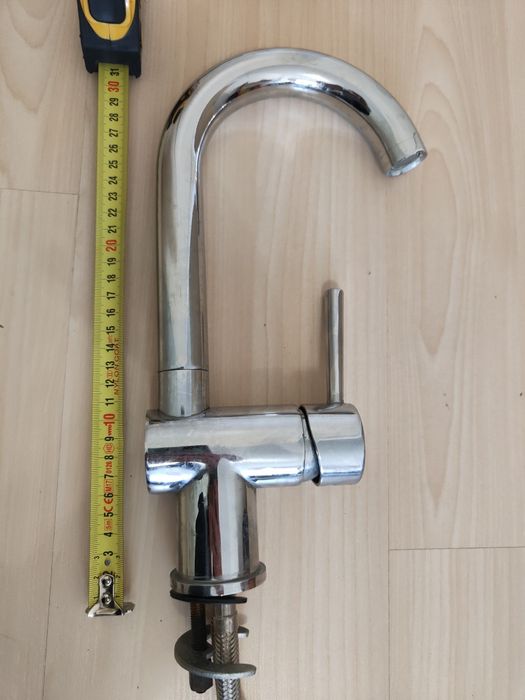 Torneira de cozinha, usada