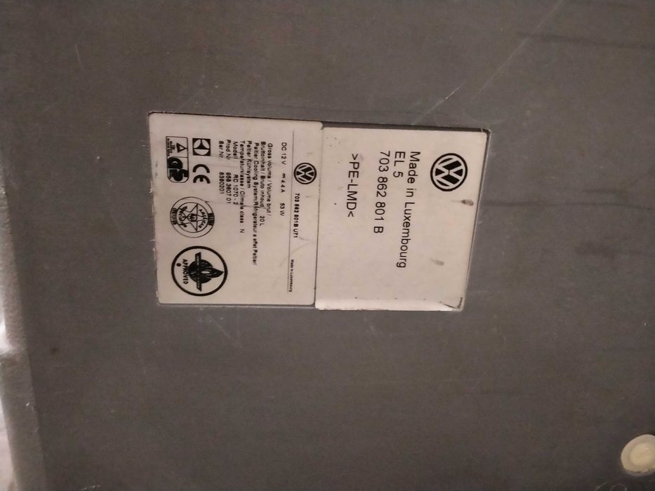 Fotele VW T4 Atlantis z lodówką