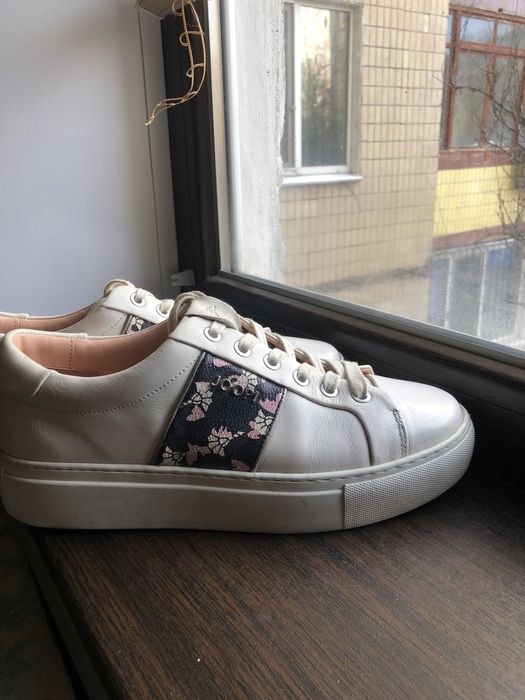 Кеди кожа, на високой подошве