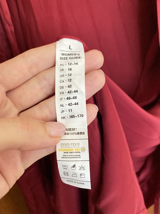 Халат із натурального шовку LILYSILK