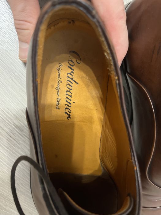 Чоловічі туфлі 42 розмір. Gordwainer. Goodyear Welted.