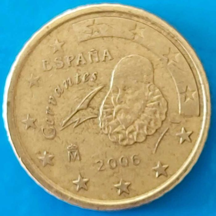50 Cêntimos de 2006 de Espanha, Cervantes