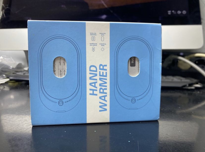 Акумуляторна грілка для рук AOY-712, портативний обігрівач