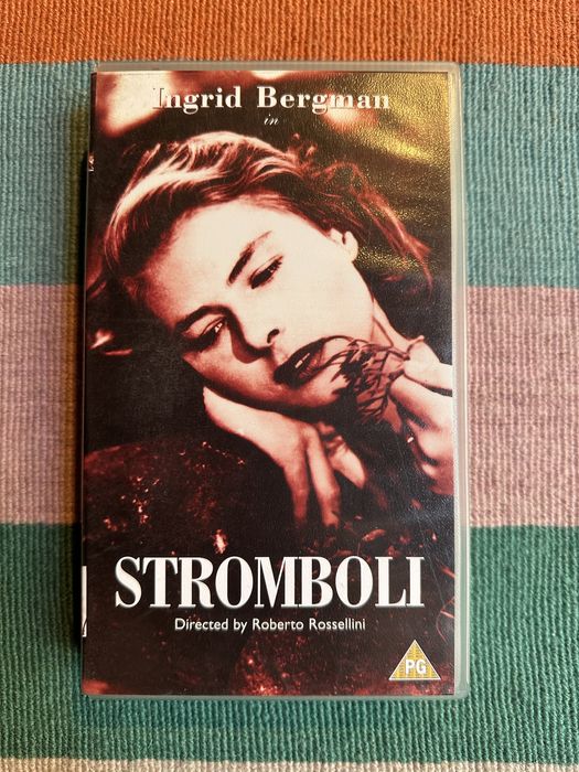 Stromboli, filme de Roberto Rossellini. VHS
