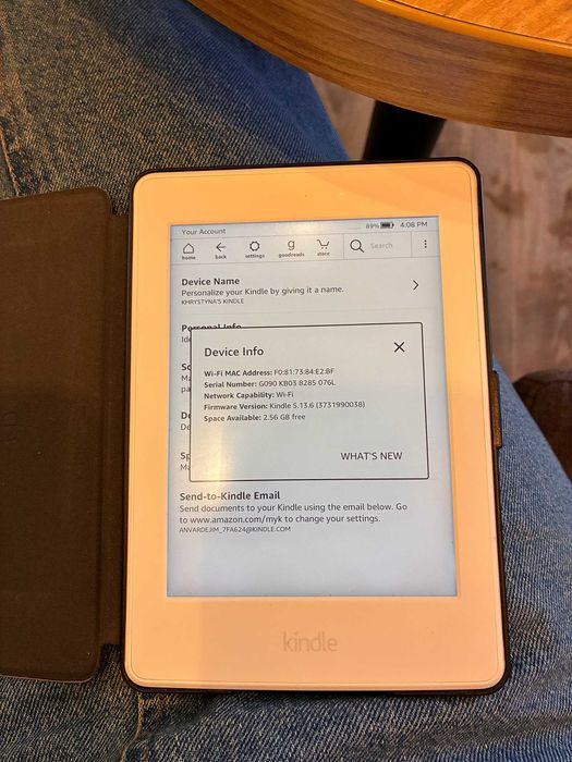 продаю електронну книгу kindle 5