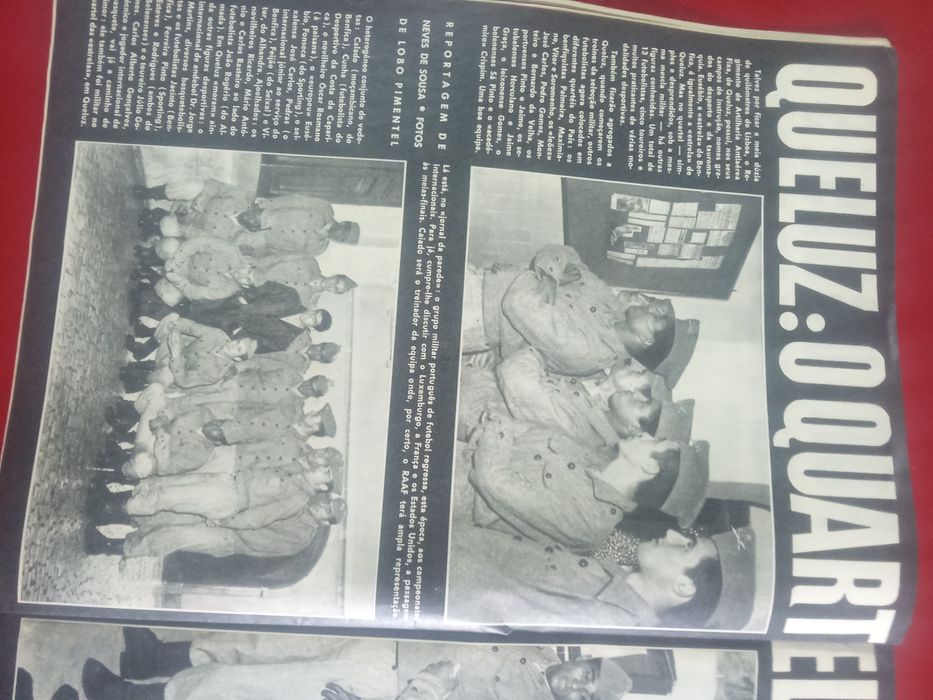 Revista Flama Eusébio na Tropa.