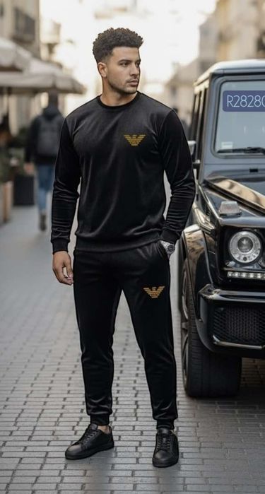 Dresy męskie welurowe Xl XXL