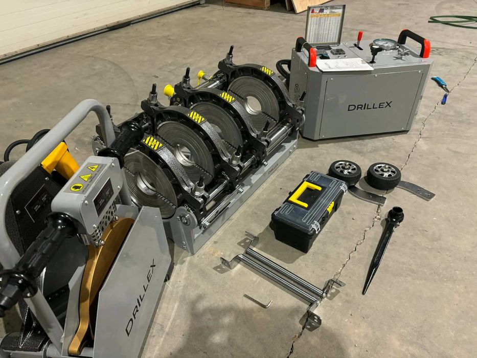 Nowa zgrzewarka doczołowa hydrauliczna z hydroakumulatorem WP250A