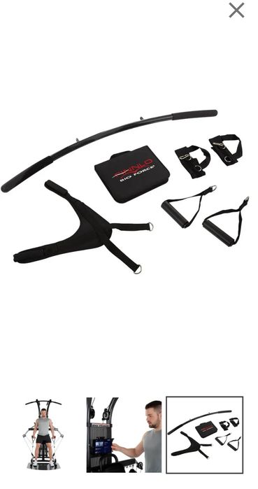 Máquina de Musculação Multiestação / Ginásio em Casa – Finnlo Bio Force Extreme (até 250 kg)