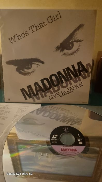 Laser discs  Madonna