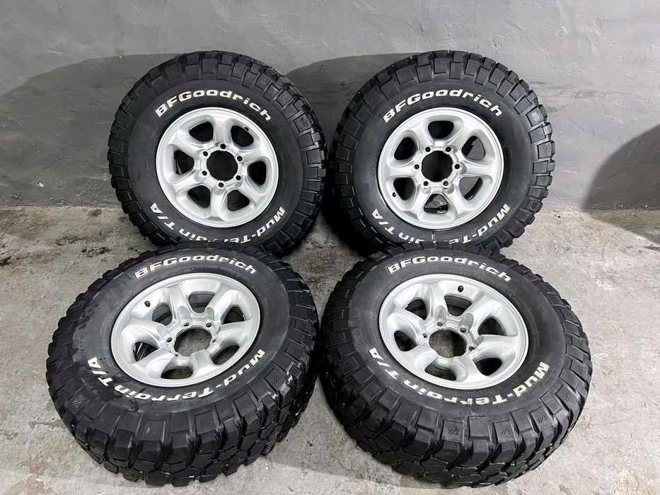 Jantes ORIGINAIS Mitsubishi / ENKEI - 6x139.7 - Pneus Bfgoodrich Mud