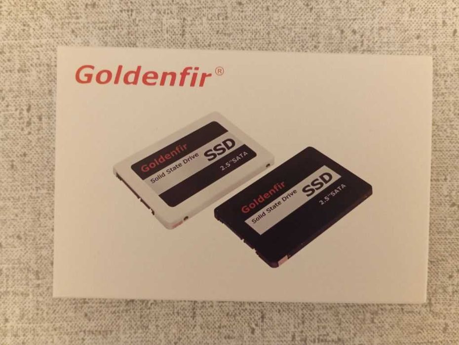 Goldenfir SSD 256GB 2.5″ SATA III білий, новий