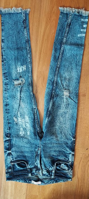 Nowe spodnie jeansy cropp 36 S