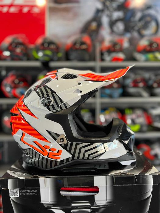 Capacete cross /enduro LS2 MX700 Subverter - Redução de Preço