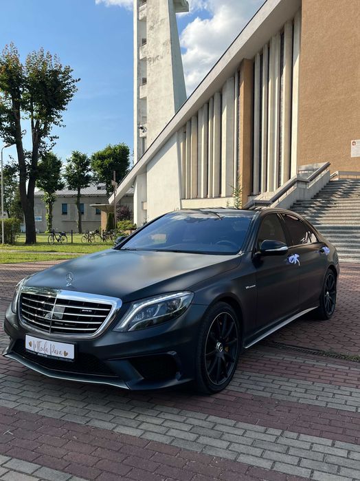 Auto Samochód do Ślubu - MERCEDES S 6.3 AMG - Częstochowa - cały śląsk
