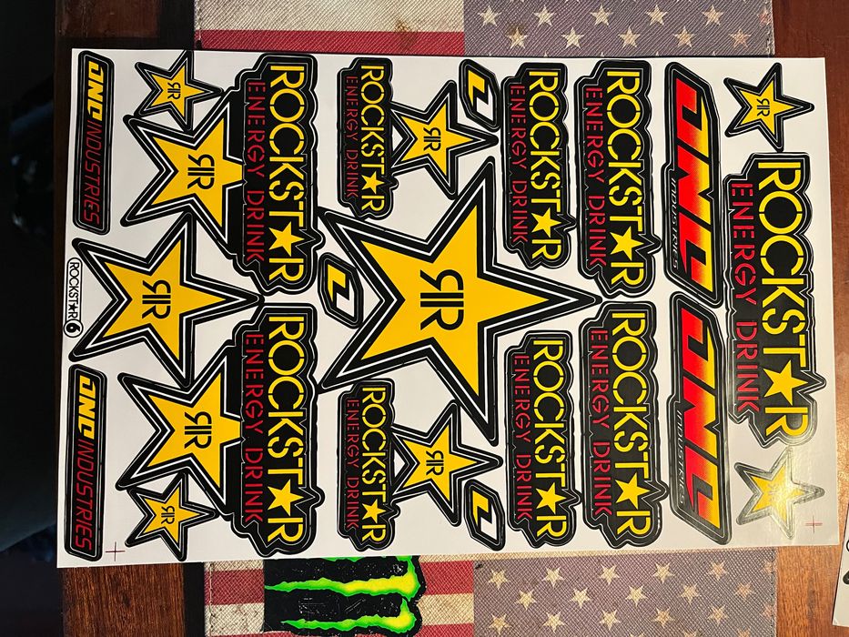 Autocolantes Rockstar Novos