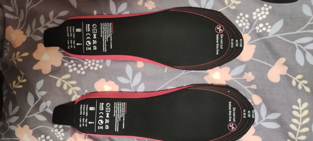 Бездротові устілки з підігрівом