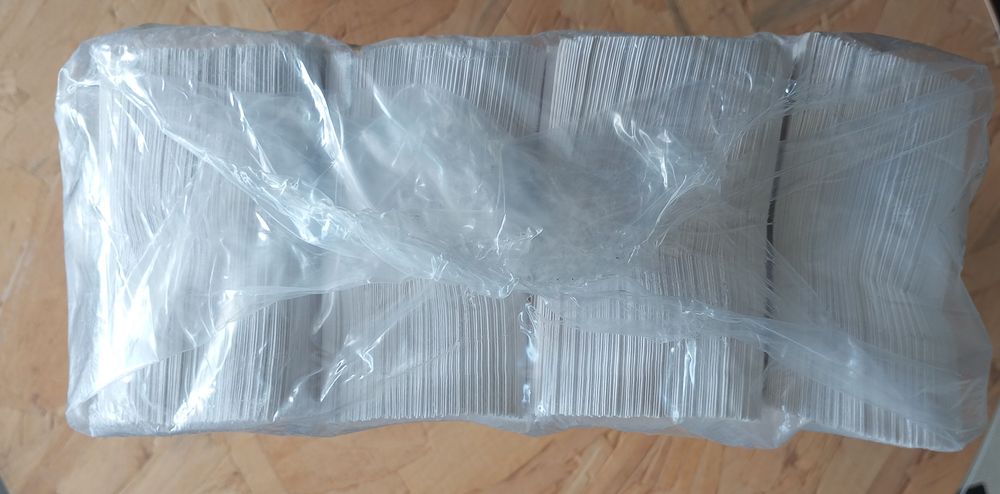 1000 saquetas de papel - talheres