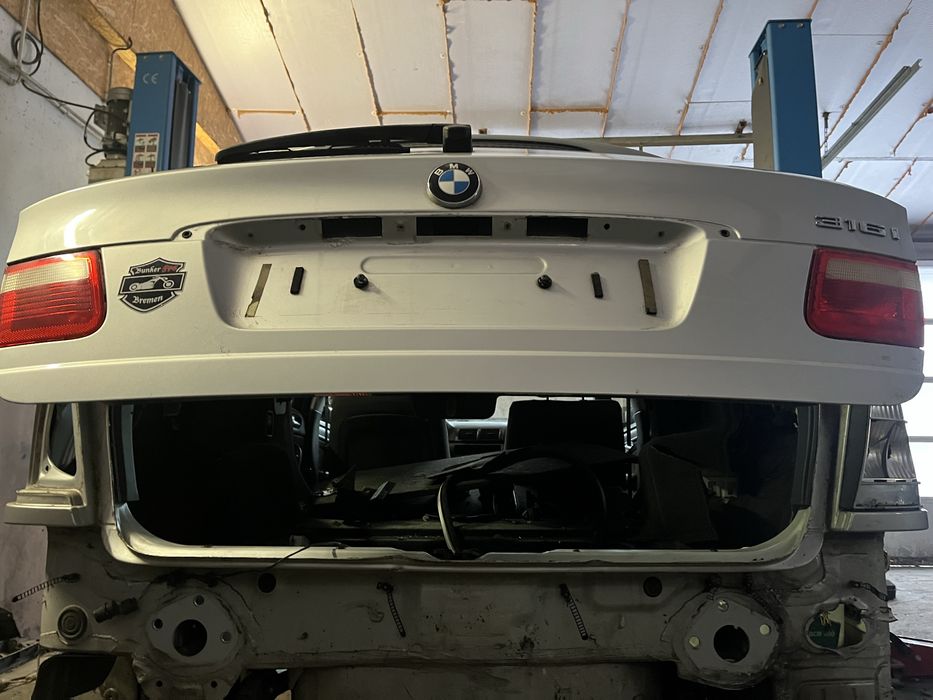 Klapa tył bmw e46 titansilber