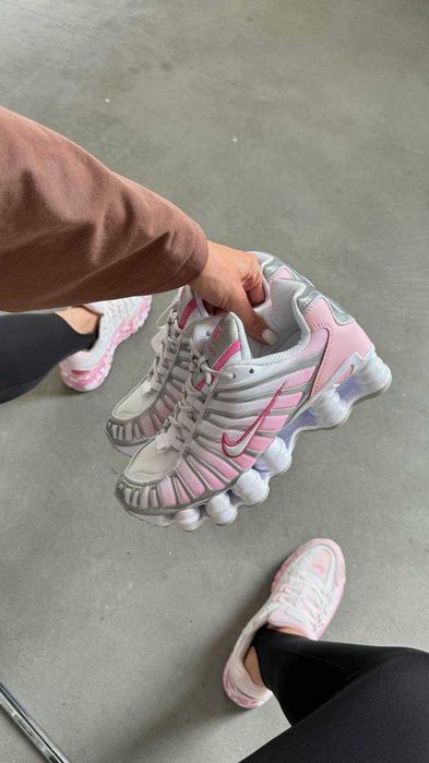 Женские кроссовки Nike Shox TL "Pink" Размеры 36-41