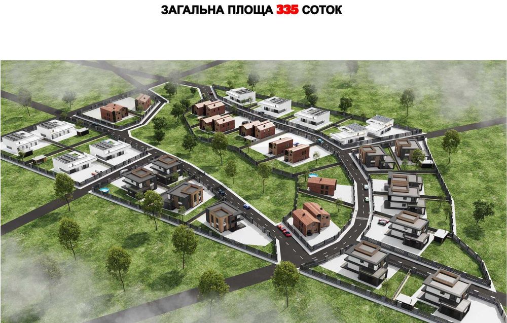 Продаж ділянки під інвестицію/котеджне містечко в мальовничому місці