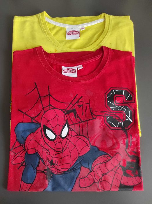 T-shirt młodzieżowy, bawełna, 13/14lat 2 szt
