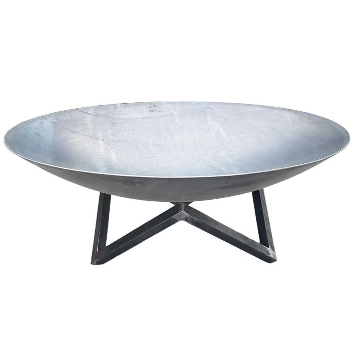 Palenisko ogrodowe stalowe Frame 100 cm misa 3 mm grill duże ognisko