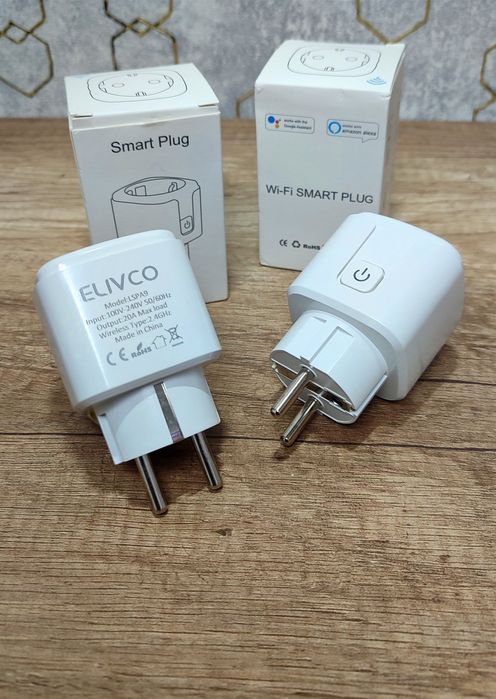 Умная смарт WiFi розетка ELIVKO 20А - с энергомониторингом!