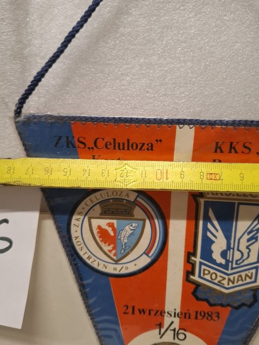 Proporczyk Lech Poznań 1/16 PP 21.09.1983