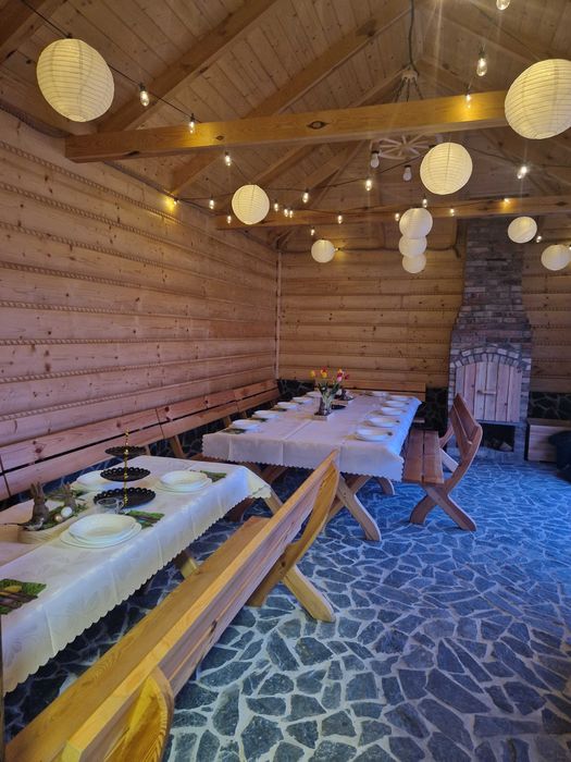 Chata Rozt Domki do wynajęcia na imprezy okolicznościowe jacuzzi sauna