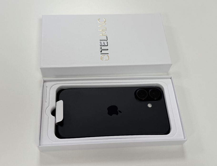 Apple iPhone 16 128GB 5G NOWY • Czarny • Gwarancja • Raty 0%