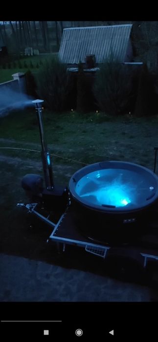 Чан перевізний з підсвіткою та джакузі, подобова оренда