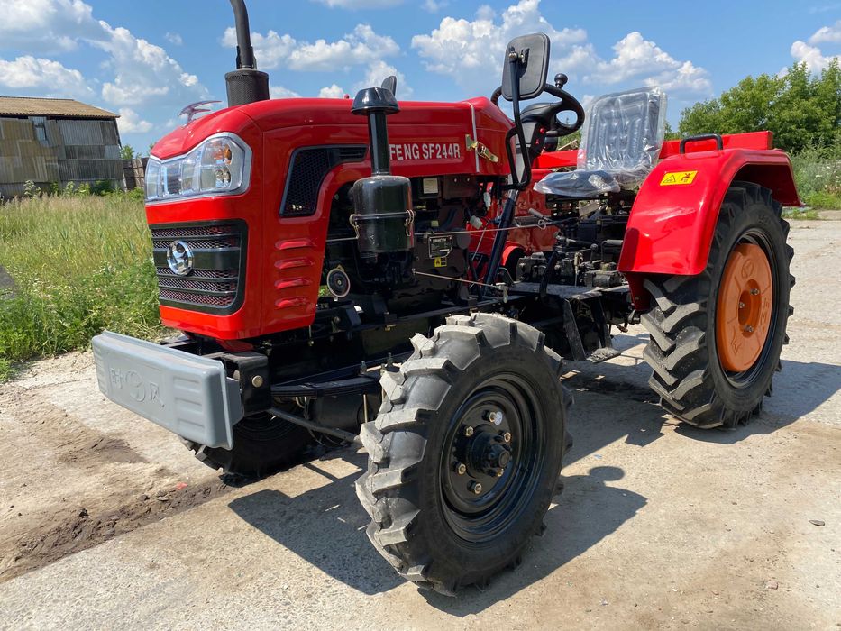 Мінітрактор Shifeng SF 244 BFU ШИФЕНГ Компресор Повний привід Примусова гідравліка Доставка Безкоштовна  Масла