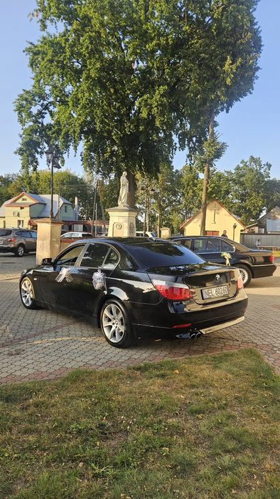 Auto do wesela ślubu BMW E38 740Li E60 545i
