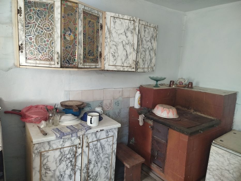 Будинок, ставок, земля біля Карпат, річка, ліс