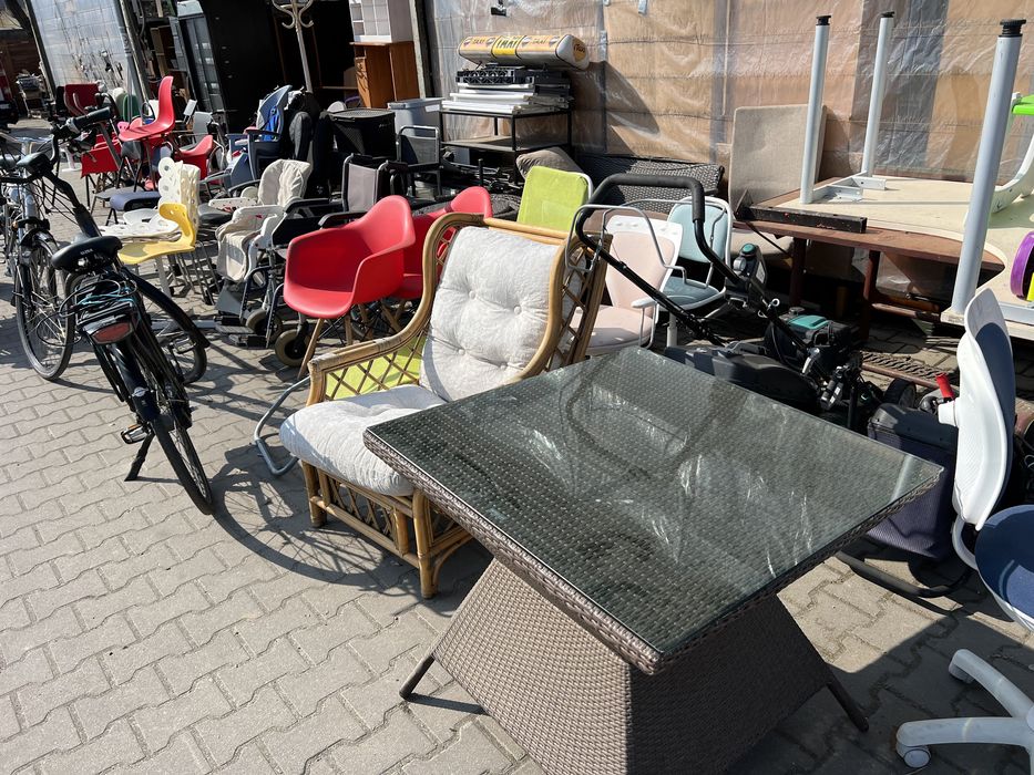 Stolik ogrodowy  - możliwy transport