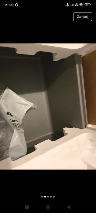 Zlew BLANCO SUBLINE 400-U antracyt