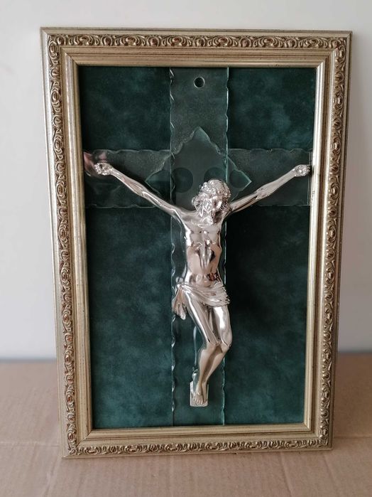 Crucifixo de parede antigo (década de 80)