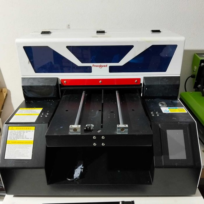 Impressora UV + Acessório Rotativo