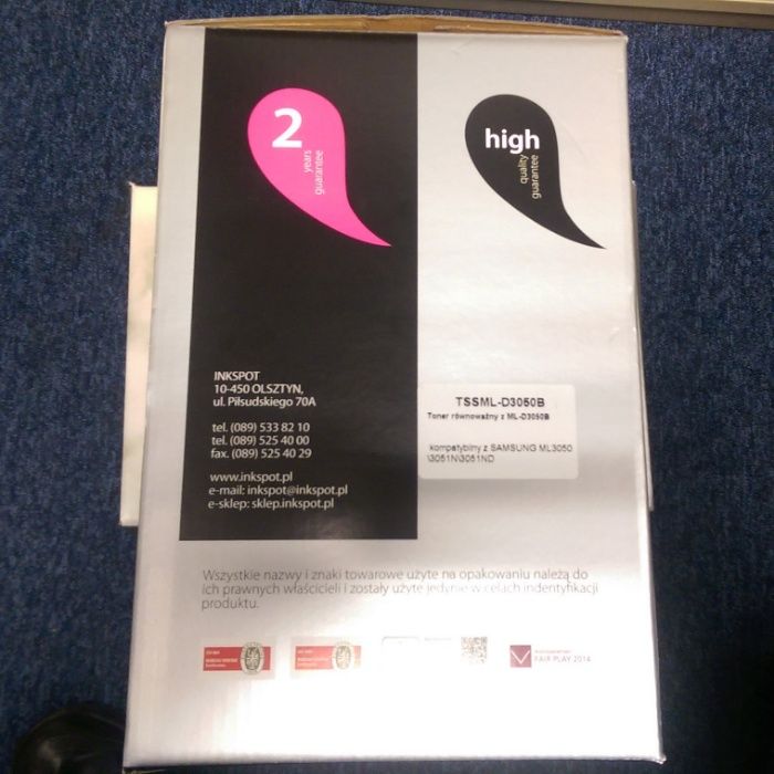 Toner równoważny z ML-D3050B Inkspot, ML3050/3051N/3051ND