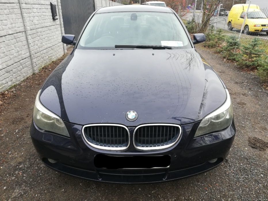 Błotnik maska zderzak BMW E60 orientblau metallic