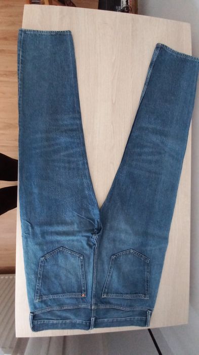 Granatowe Jeansy H&M