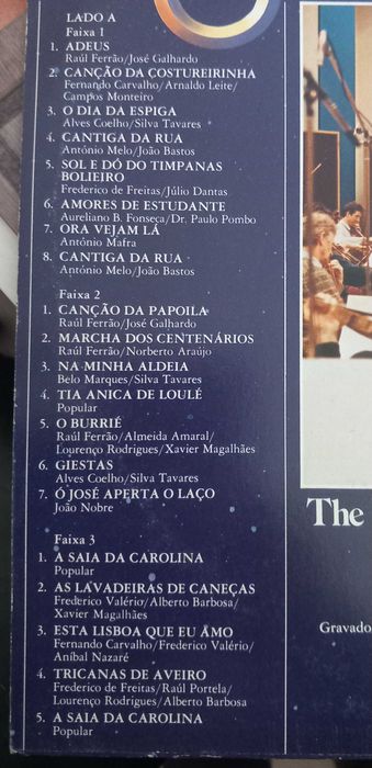 LP Vinil - Saudades de The London Symphony Orchestra dir Jose Calvario