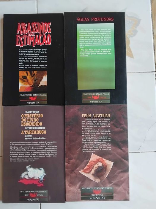 4 Livros Policiais de Patrícia Highsmith -  Alibi Série Especial-E70