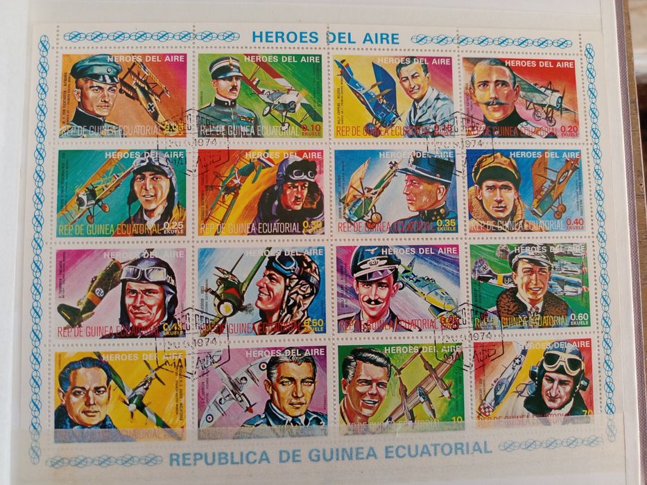 Selos Tematica Aviões