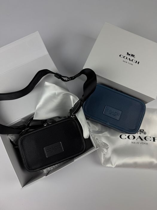 Чоловіча мужская сумка Coach коуч оригінал