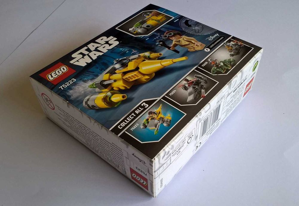 Lego Star Wars 75223 Naboo Starfighter Microfighter selado